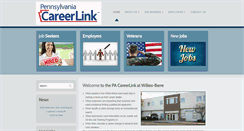 Desktop Screenshot of careerlinkwilkesbarre.org